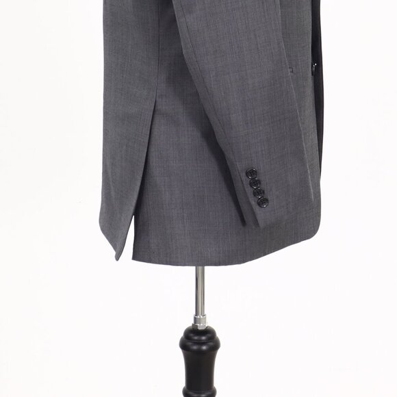 Alfani 38R Gray Solid 2-Button Sport Coat Blazer Jacket G308 - Picture 8 of 11